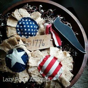 Grungy *AMERICANA SUNFLOWER & CROW* Bowl Fillers*